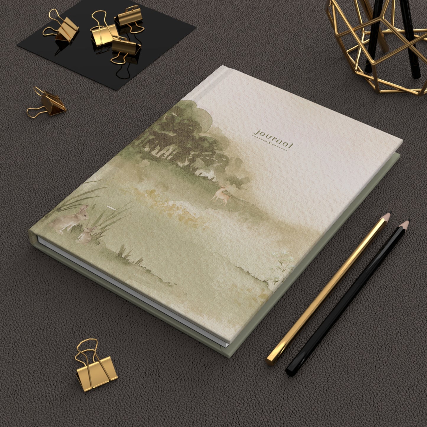 Quiet Meadow Hardcover Journal