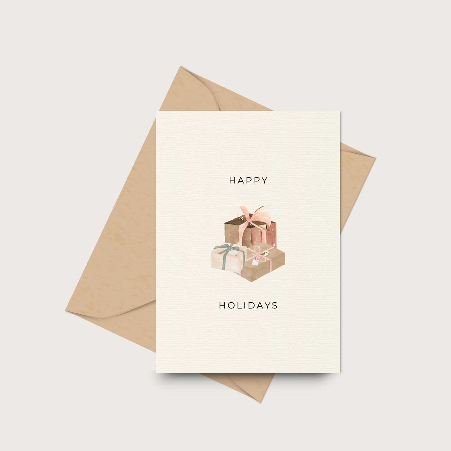 Colorful Christmas Mini Cards