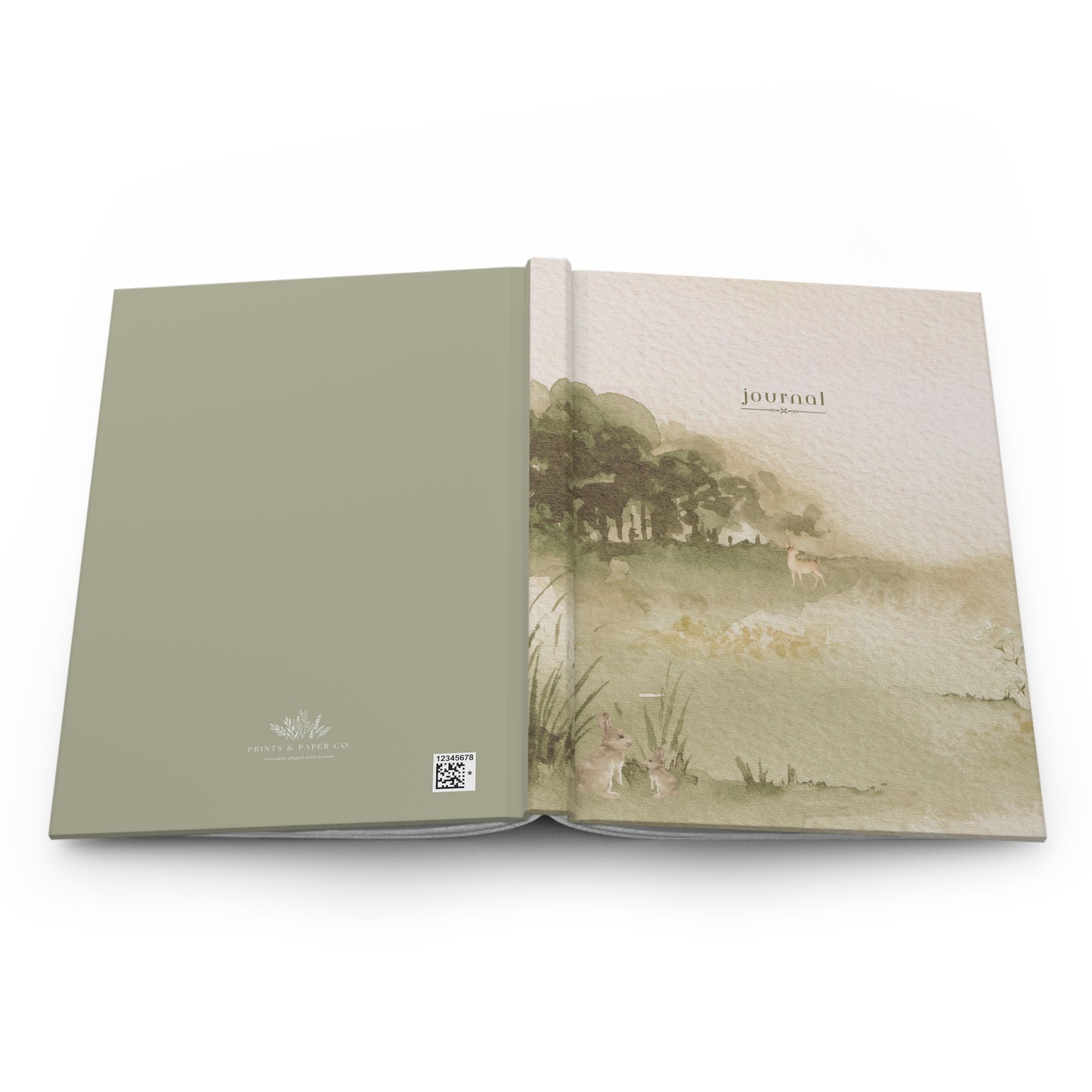 Quiet Meadow Hardcover Journal