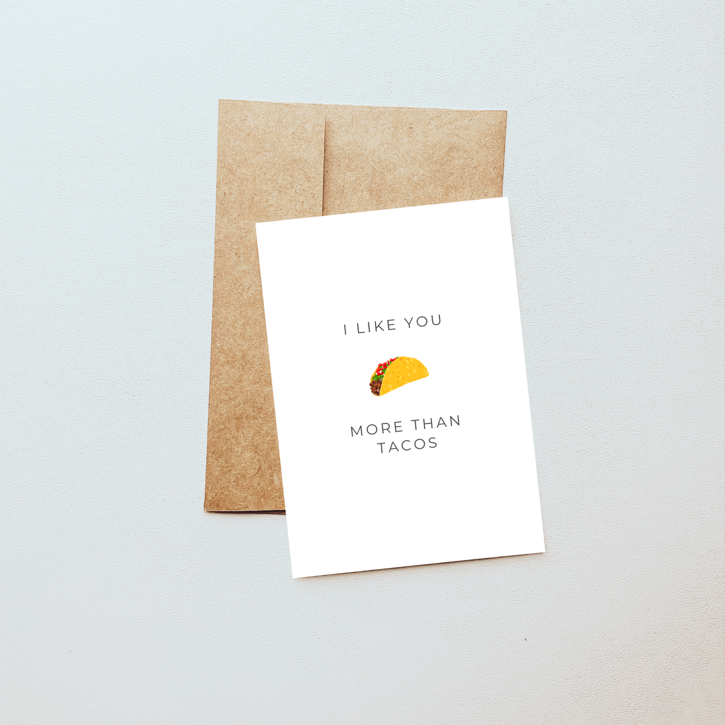 I Like You (Food) Mini Cards