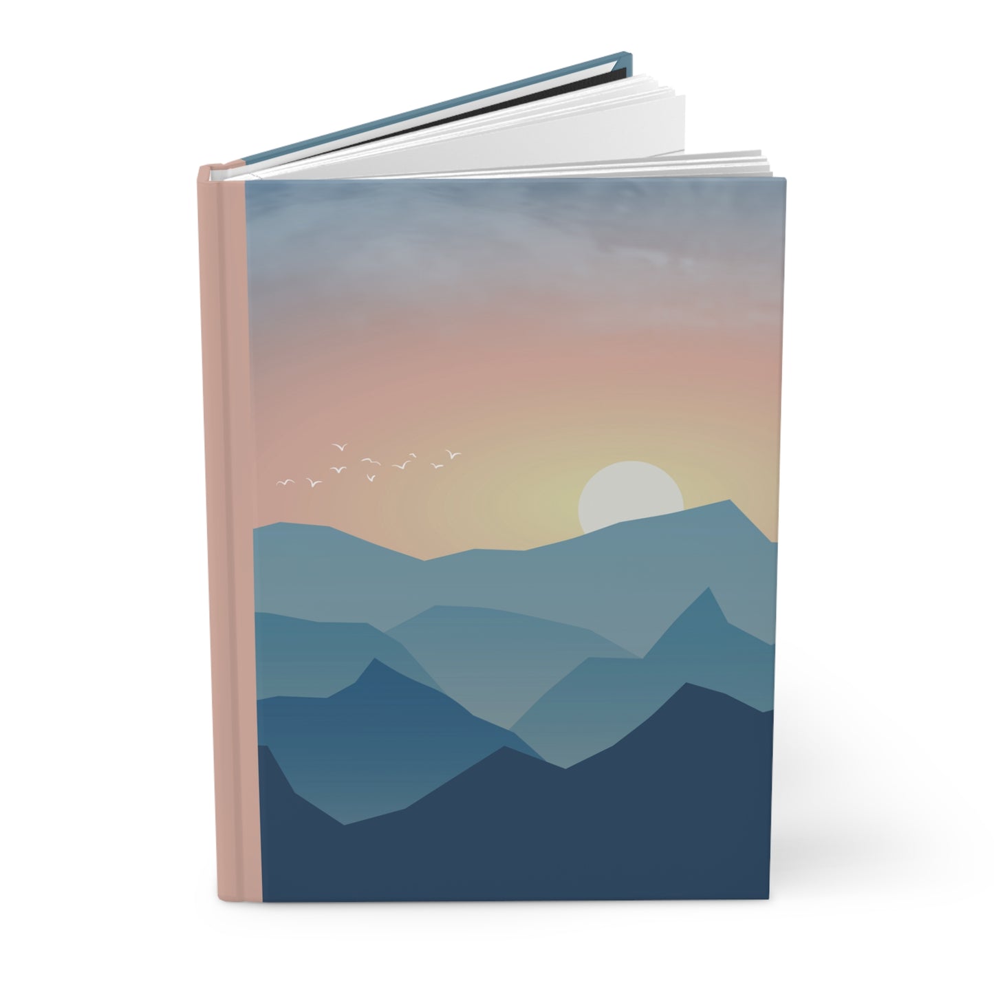 Mountain Sunset Hardcover Journal