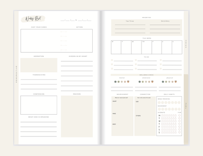 Wellness Journal Booklet