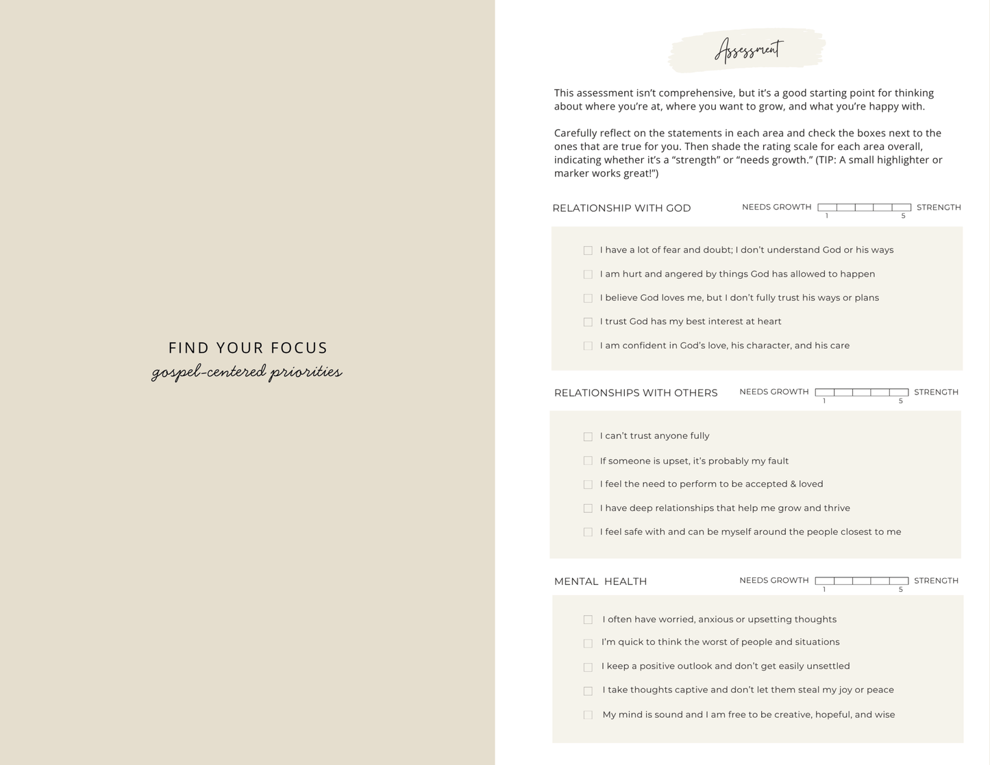 Wellness Journal Digital Download