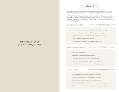 Wellness Journal Digital Download