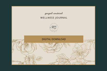 Wellness Journal Digital Download